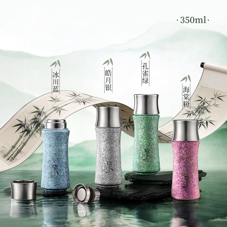 钛壶内外纯钛保温壶养生焖茶壶带把手机械盖带茶滤家用水壶